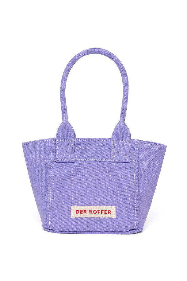 DER KOFFER - 토트백 - SHOPPER CANVAS MINI [LAVENDER]