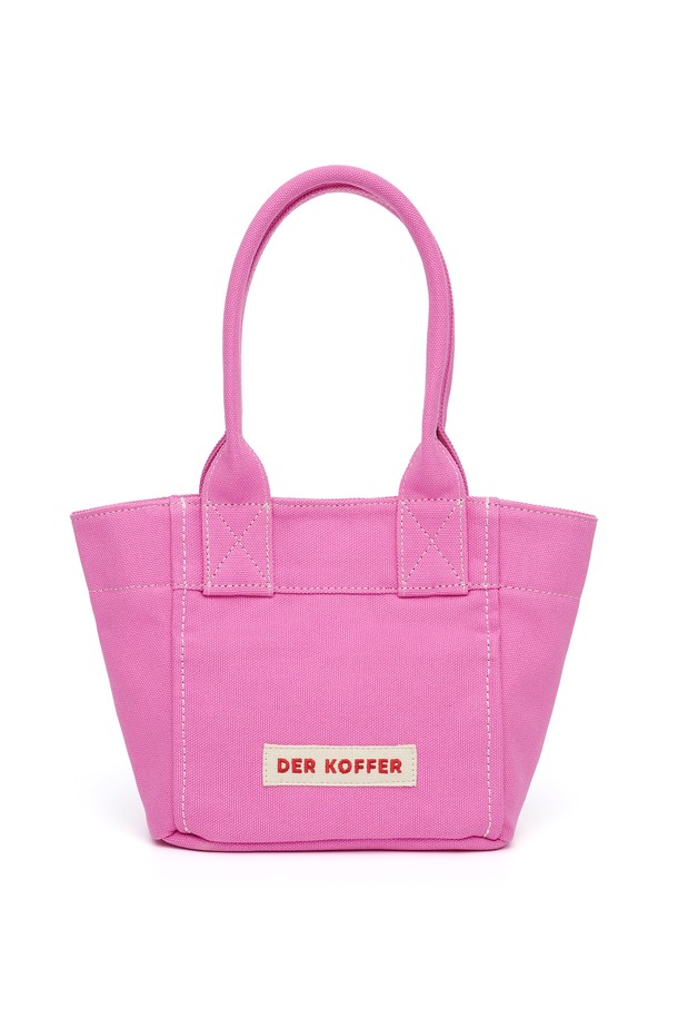 DER KOFFER - 토트백 - SHOPPER CANVAS MINI [PINK]