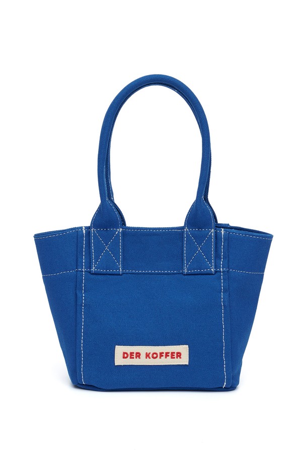 DER KOFFER - 토트백 - SHOPPER CANVAS MINI [BLUE]