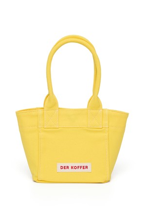 SHOPPER CANVAS MINI [NEON YELLOW]