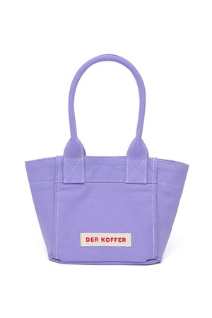 SHOPPER CANVAS MINI [LAVENDER]