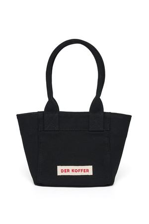 SHOPPER CANVAS MINI [BLACK]