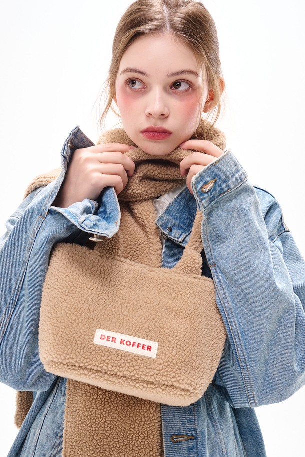 DER KOFFER - 토트백 - SHOPPER BOUCLE MINI [BEIGE]