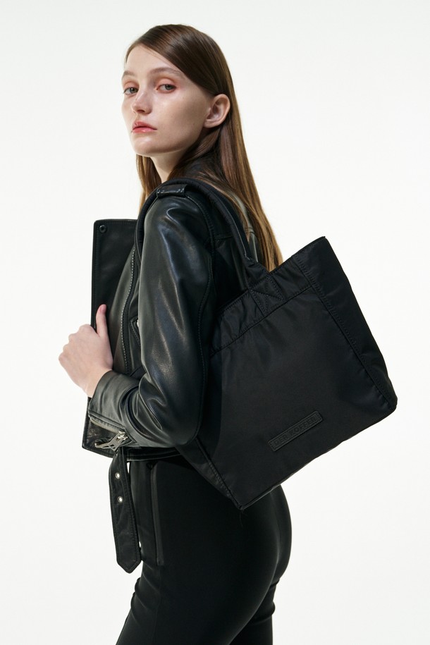 DER KOFFER - 토트백 - SHOPPER NYLON [BLACK EDITION]_MD