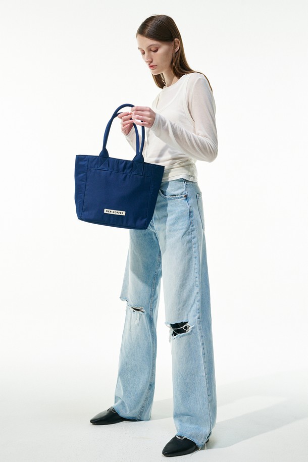 DER KOFFER - 토트백 - SHOPPER NYLON [NAVY]_MD