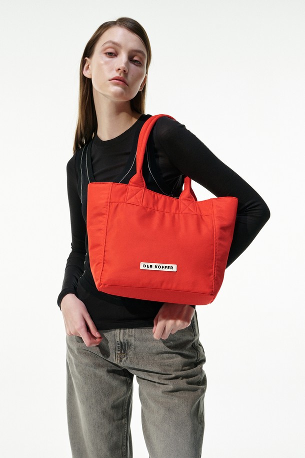 DER KOFFER - 토트백 - SHOPPER NYLON [RED]_MD