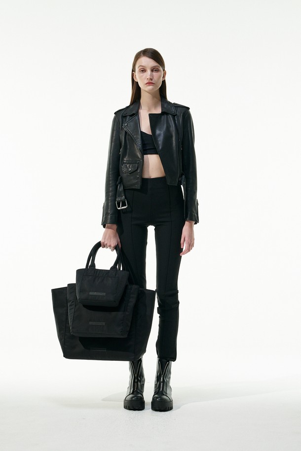 DER KOFFER - 토트백 - SHOPPER NYLON [BLACK EDITION]_MD