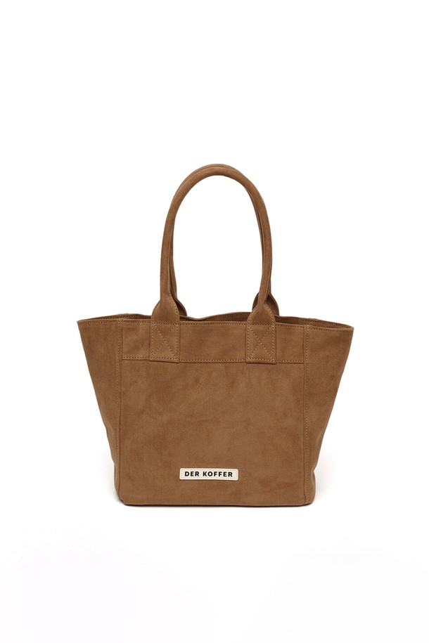 DER KOFFER - 토트백 - SHOPPER SUEDE [BROWN]_MD