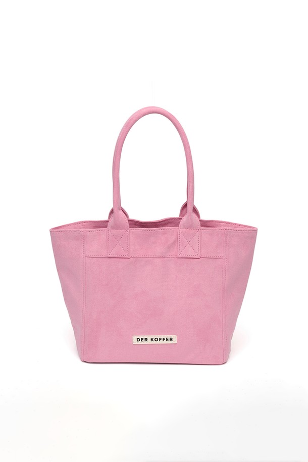 DER KOFFER - 토트백 - SHOPPER SUEDE [PINK]_MD