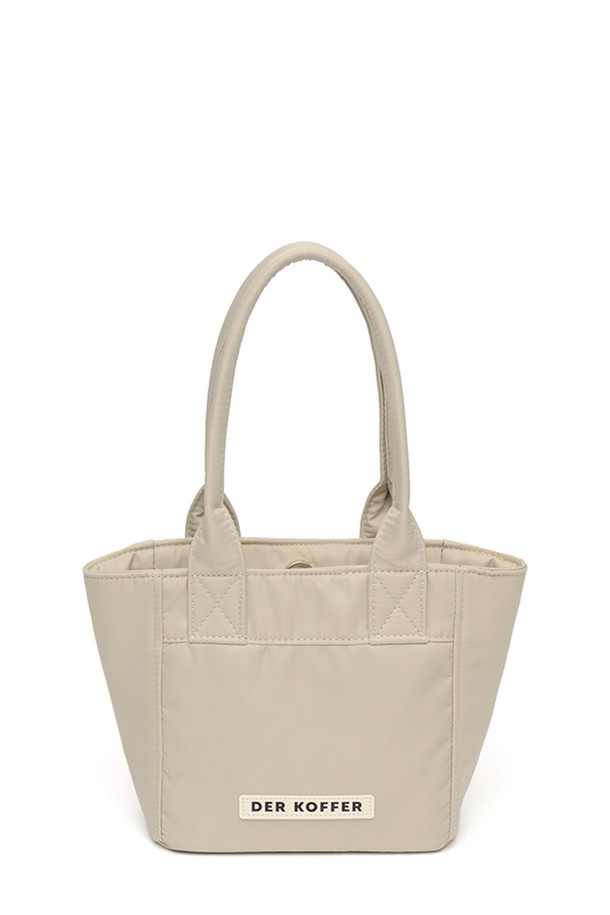 DER KOFFER - 토트백 - SHOPPER NYLON [BEIGE]_MINI