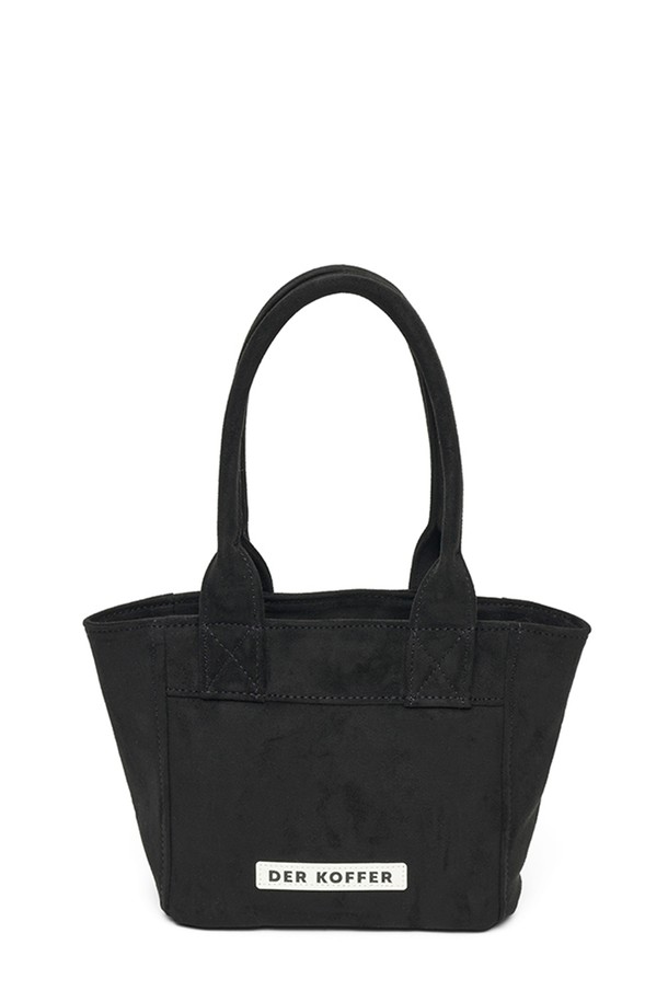 DER KOFFER - 토트백 - SHOPPER SUEDE [BLACK]_MINI