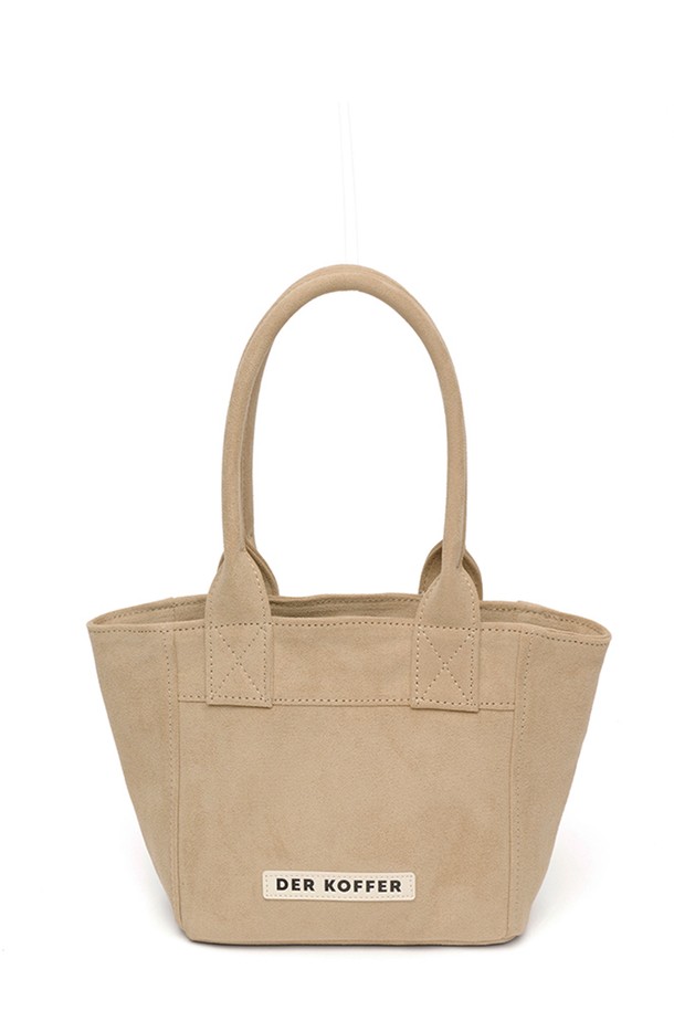 DER KOFFER - 토트백 - SHOPPER SUEDE [BEIGE]_MINI