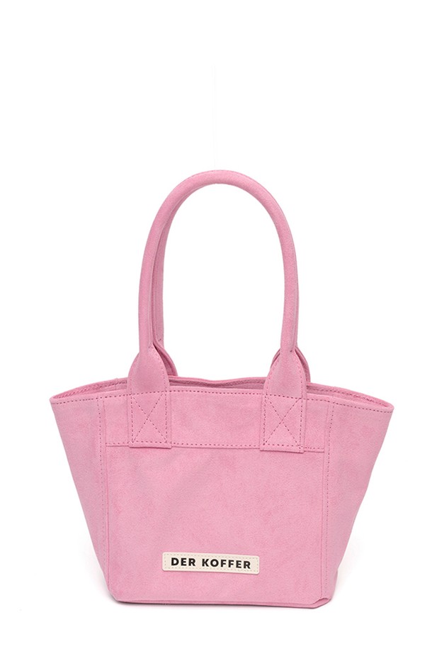 DER KOFFER - 토트백 - SHOPPER SUEDE [PINK]_MINI