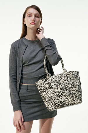 SHOPPER LEOPARD [IVORY]_MD