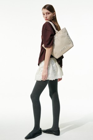 SHOPPER NYLON [BEIGE]_MD