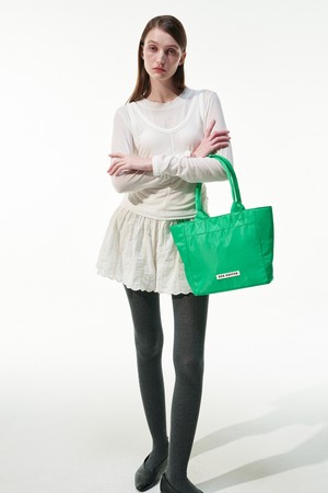 SHOPPER NYLON [GREEN]_MD