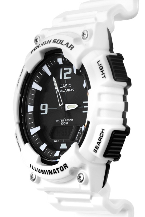 CASIO - 기타소품 - 카시오 AQ-S810WC-7AVDF (AQ-S810WC-7A) 아날디지털 태양광 충전 남성 우레탄시계