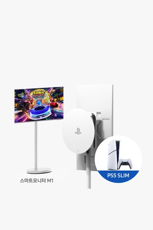 [SAMSUNG] 삼성 M1 플스슬림에디션 LS43FM1E3UKXKR+CFI-2018B01+알로스탠드