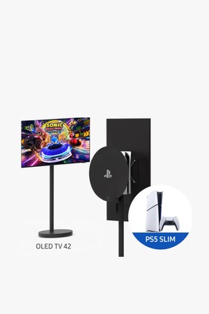 [SAMSUNG] 삼성 OLED42 플스슬림에디션 KQ42SF90AEXKR+CFI-2018B01+알로스탠드