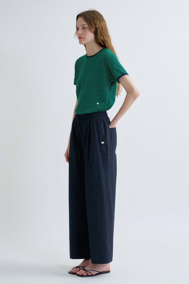 ANEDIT - 롱/미디팬츠 - S Banding String Pants_Navy