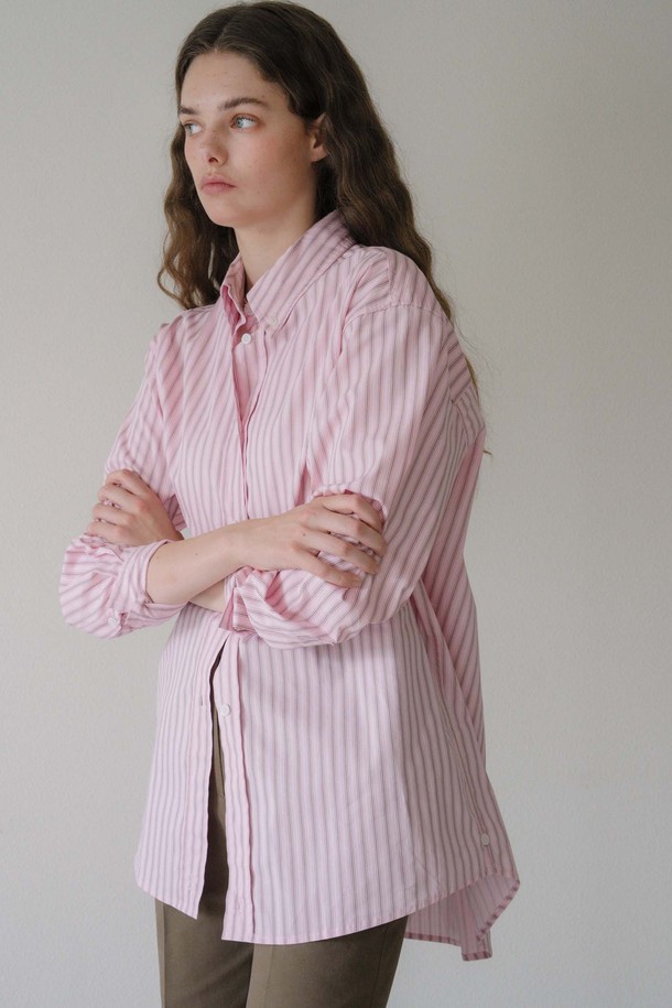 ANEDIT - 셔츠 - U Standard Loose Fit Shirt_2colors