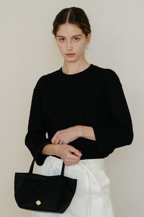 ANEDIT - 여성 가방 - Hairy Nylon Tote Bag_Black