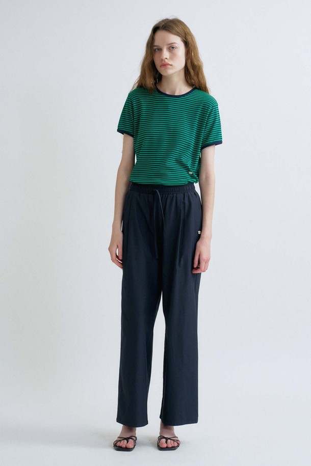 ANEDIT - 롱/미디팬츠 - S Banding String Pants_Navy