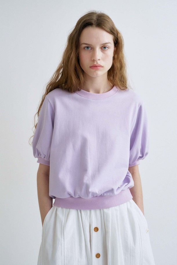 ANEDIT - 스웻셔츠 - S Volume Sleeve Sweatshirt_Lavender