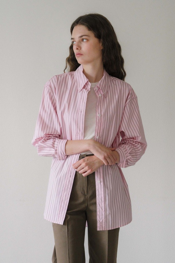 ANEDIT - 셔츠 - U Standard Loose Fit Shirt_2colors