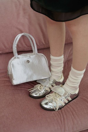 S Metallic Volume Tote Bag_3colors