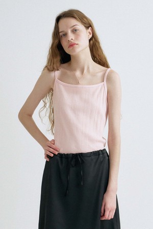 S 2Way Rib Sleeveless_4colors