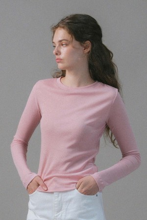 U Wool Layered Sleeve Tshirt_8colors