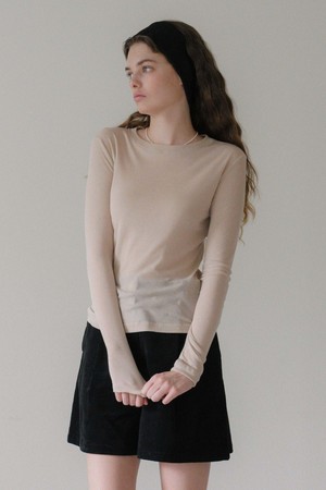 U Wool Layered Sleeve Tshirt_8colors