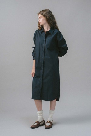 U French Chic Shirt Dress_2colors