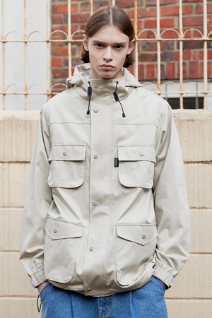 캠프사이드 마운틴 웨이브 자수 포인트 후드 자켓 CJK104 / 3color