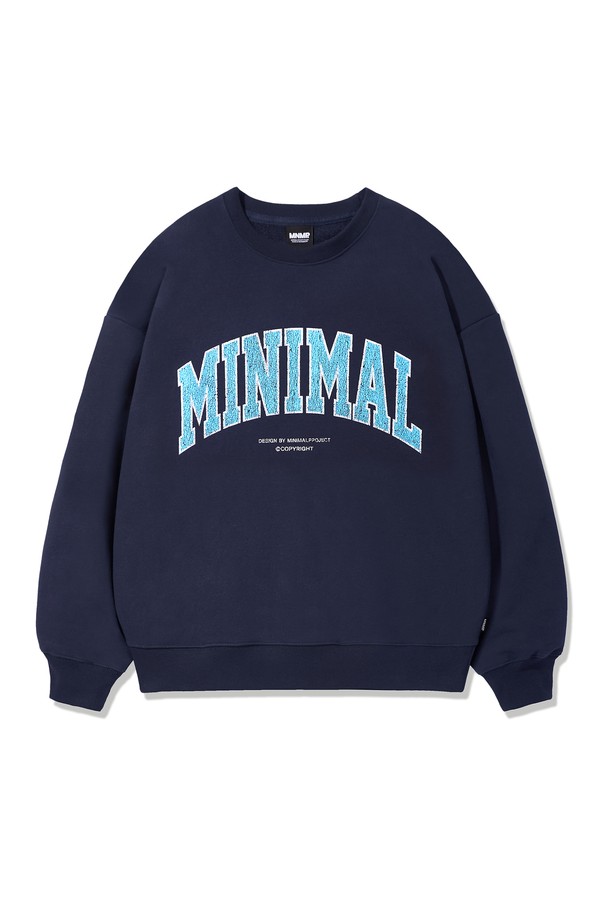 MINIMAL PROJECT - 스웨트셔츠 - MNMP 크랙나염 맨투맨 MMT132 / 4color