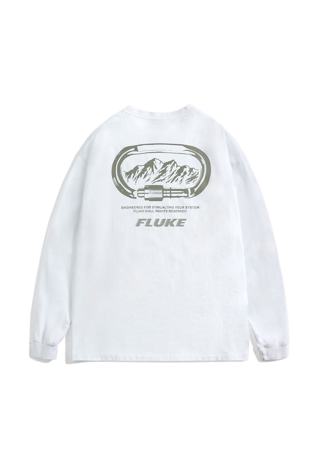 FLUKE - 긴팔티셔츠 - 플루크 카라비너 피그먼트 긴팔 티셔츠 FLT716 / 3color