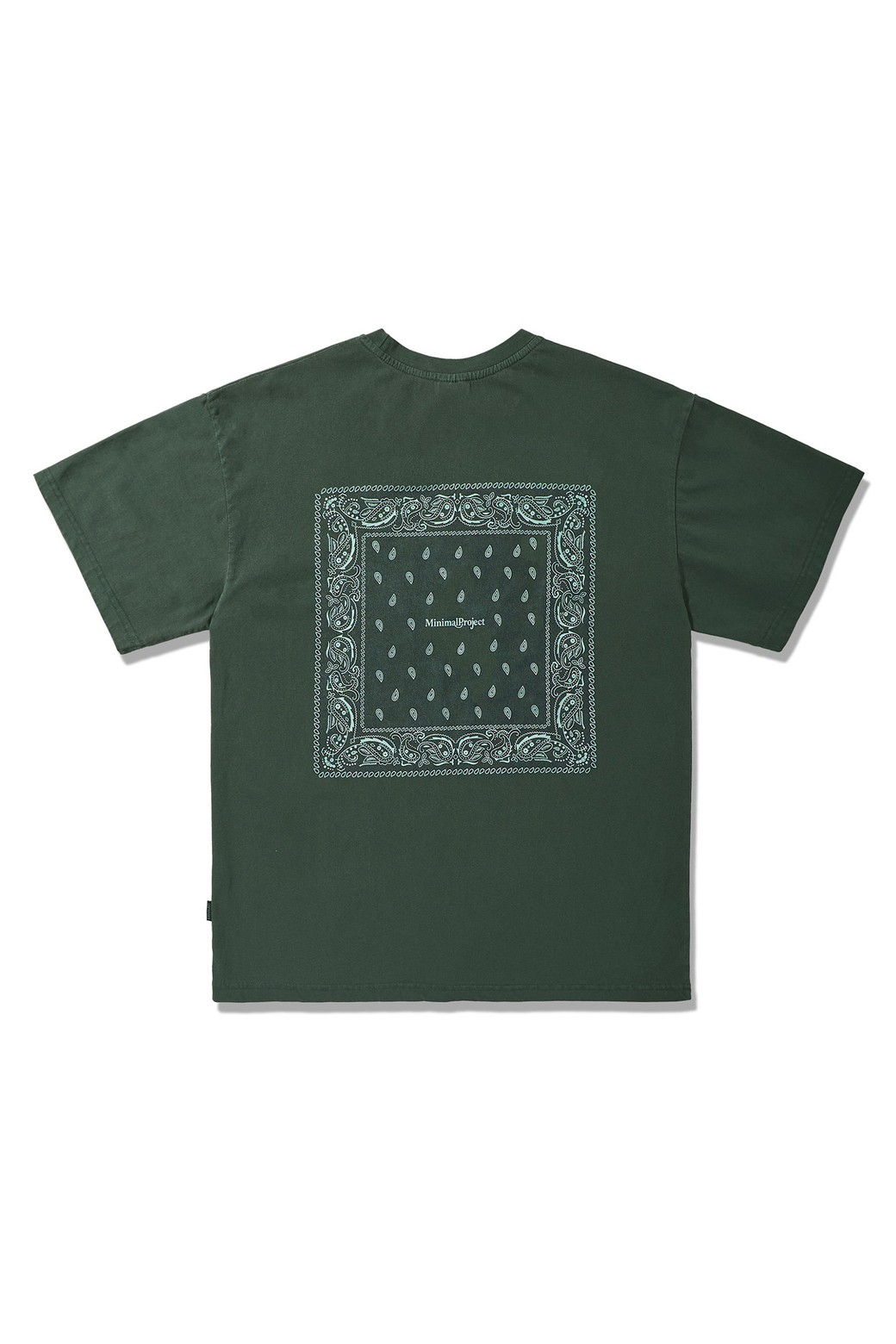 MINIMALPROJECT - 반팔티셔츠 - 페이즐리 피그먼트 반팔티셔츠 MST170 / 5color