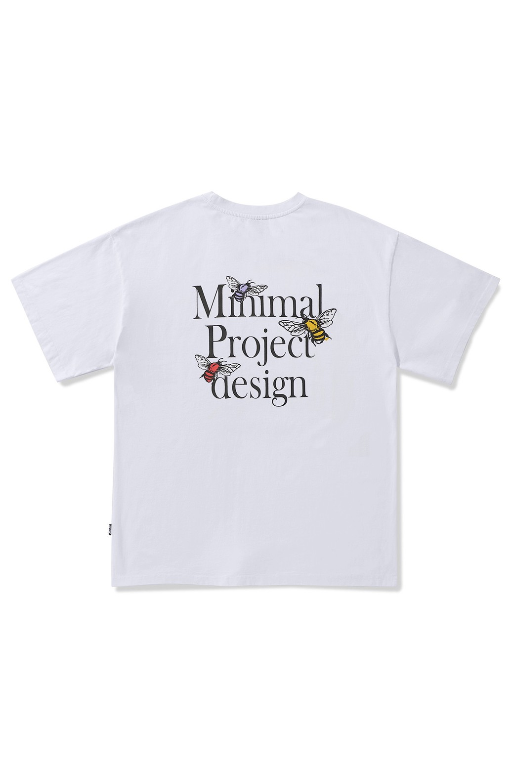 MINIMALPROJECT - 반팔티셔츠 - 헬베티카 피그먼트 반팔티셔츠 MST165 / 4color