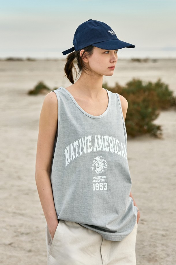 FLUKE - 반팔티셔츠 - 네이티브 아메리칸 피그먼트 슬리브리스 FSL110 / 3color