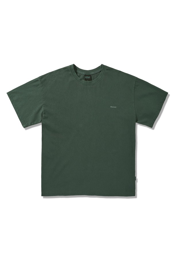 MINIMALPROJECT - 반팔티셔츠 - 페이즐리 피그먼트 반팔티셔츠 MST170 / 5color