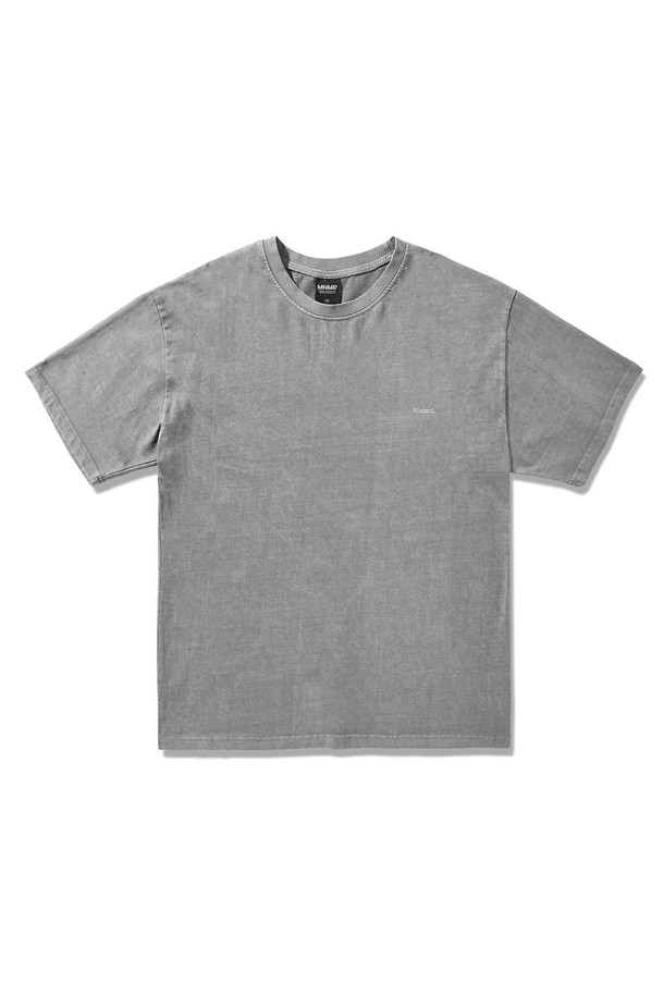 MINIMALPROJECT - 반팔티셔츠 - 페이즐리 피그먼트 반팔티셔츠 MST170 / 5color