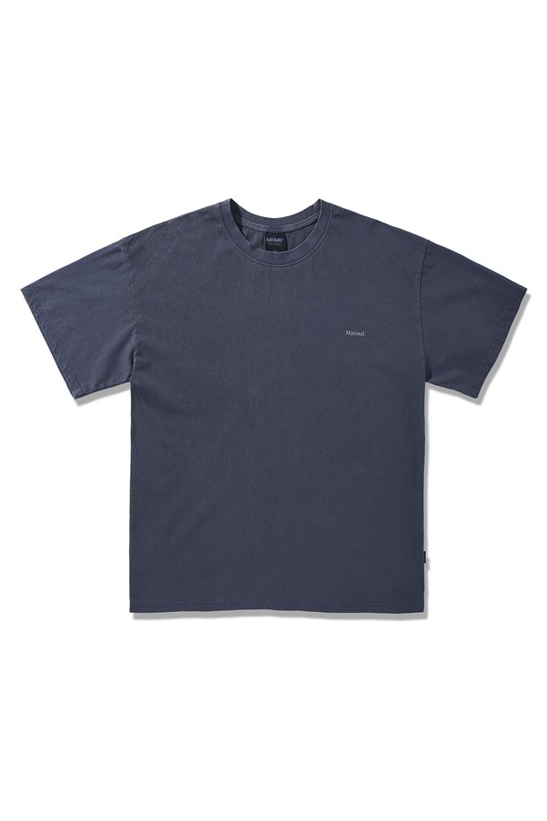 MINIMALPROJECT - 반팔티셔츠 - 페이즐리 피그먼트 반팔티셔츠 MST170 / 5color