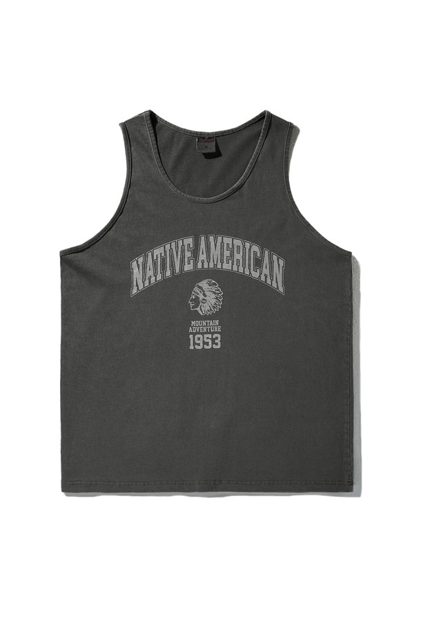 FLUKE - 반팔티셔츠 - 네이티브 아메리칸 피그먼트 슬리브리스 FSL110 / 3color