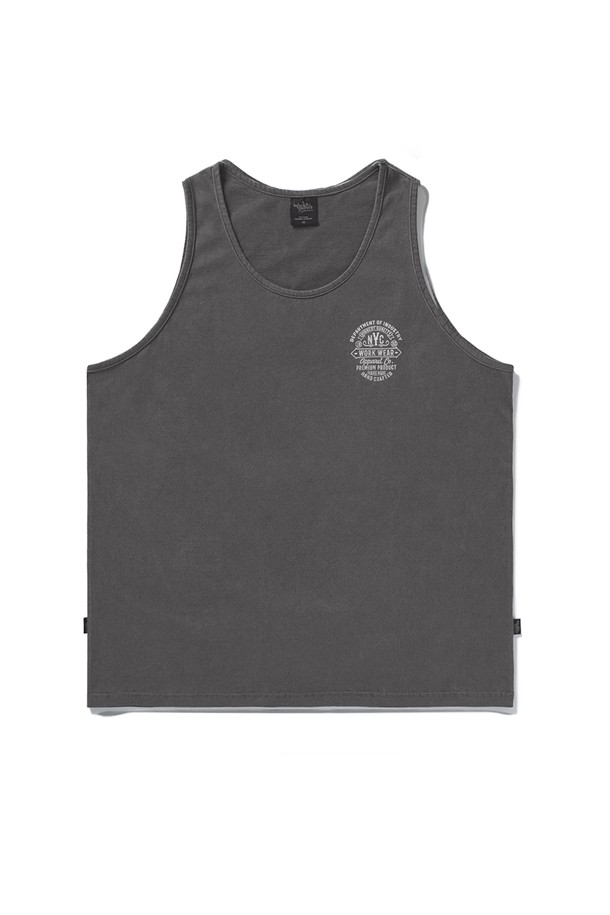 FLUKE - 반팔티셔츠 - NYC 워크웨어 피그먼트 슬리브리스 FSL109 / 4color