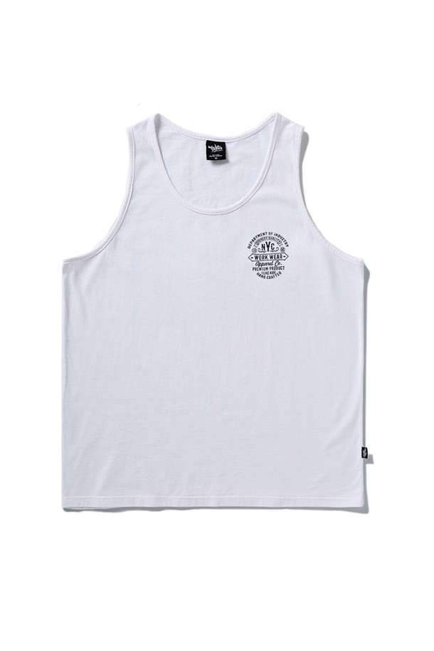 FLUKE - 반팔티셔츠 - NYC 워크웨어 피그먼트 슬리브리스 FSL109 / 4color