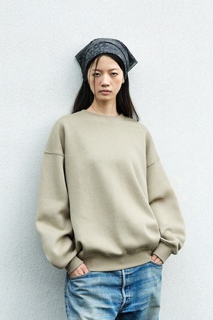 플루크 라이트 데이오프 오버핏 맨투맨 티셔츠 FMT901 / 5color