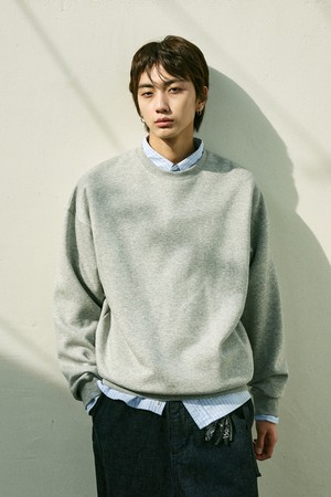 플루크 라이트 데이오프 오버핏 맨투맨 티셔츠 FMT901 / 5color