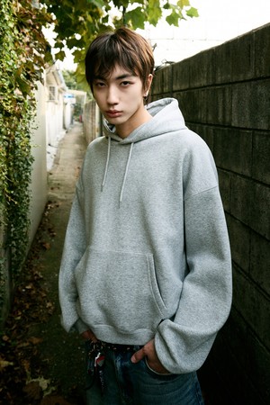 플루크 어반 스트레이트 크롭 후드 티셔츠 FHT900C / 4color