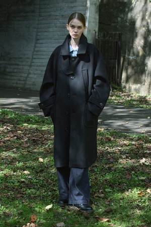 미니멀 시퀀스 패치포켓 발마칸 울 코트 MCO105 / 3color